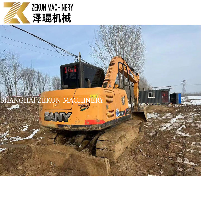 Escavatori usati SANY 75C con e ore di lavoro 2001-4000 Solo 7500 KG di peso della macchina