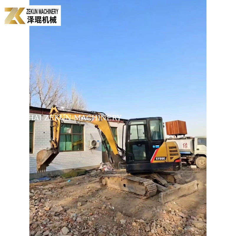 60.7KW Usato Sany 90C Pro Escavatore, 2001-4000 ore in buone condizioni