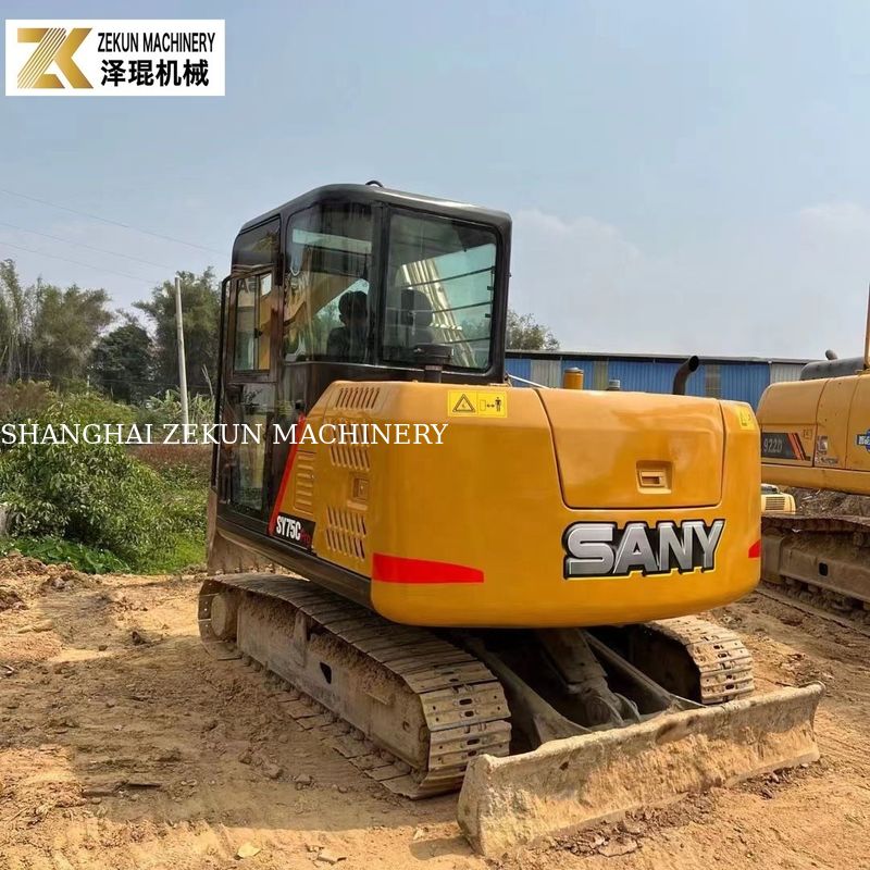 Sany 75C escavatore SY75C-8 SY75C PRO Motore da 43kw Perfetto per progetti di costruzione