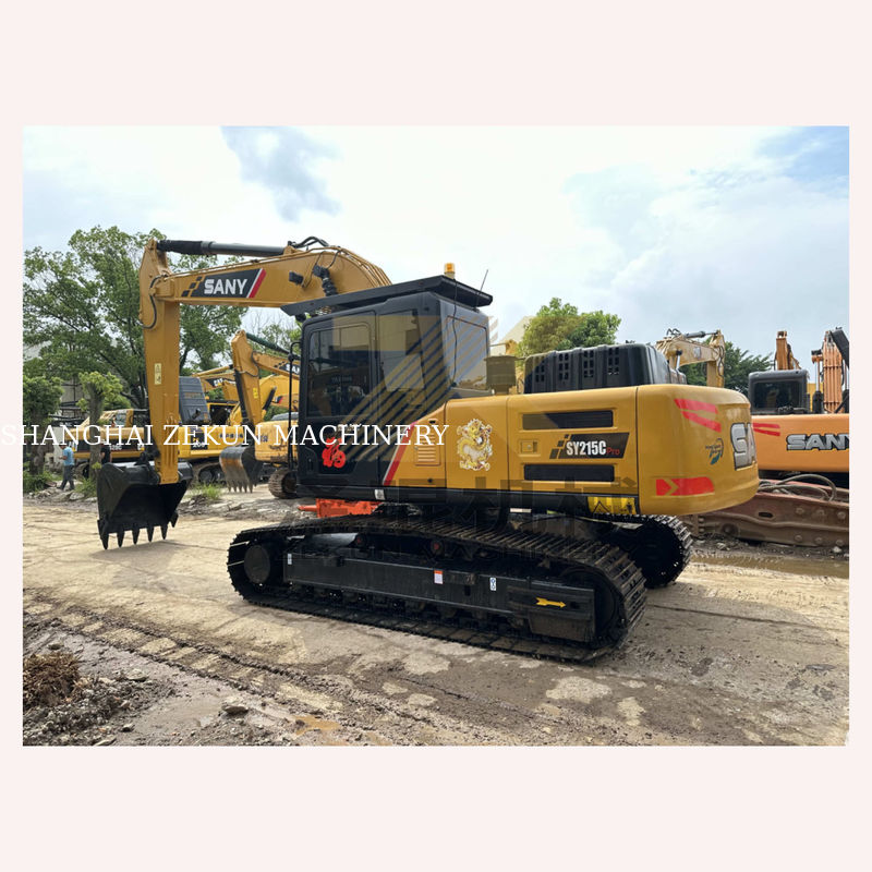 2023 Sany SY215C Pro Crawler Excavator 21 Tons Heavy Excavator con altra pompa idraulica