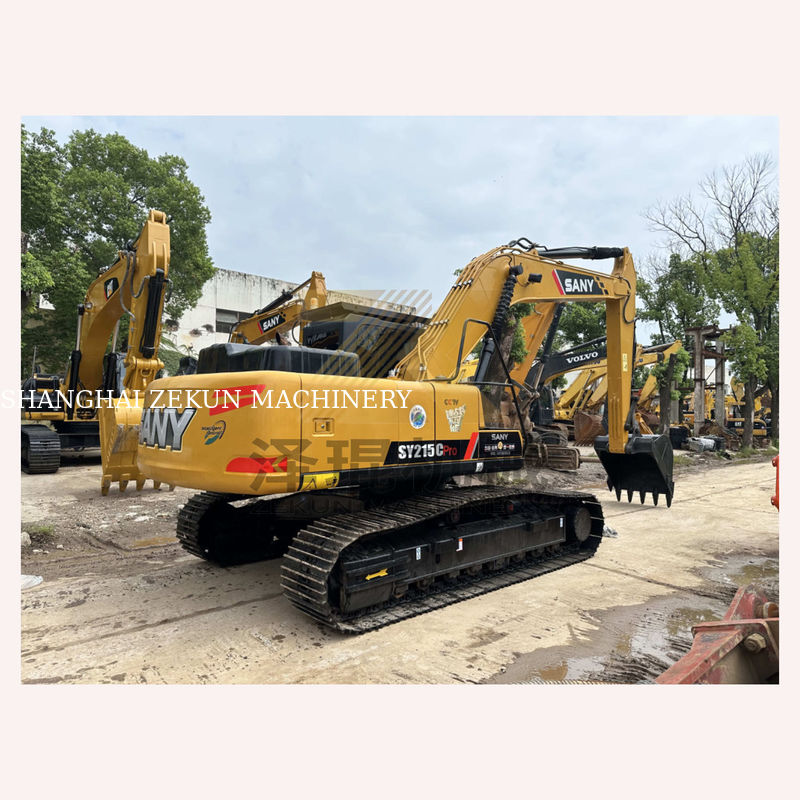 2023 Sany SY215C Pro Crawler Excavator 21 Tons Heavy Excavator con altra pompa idraulica