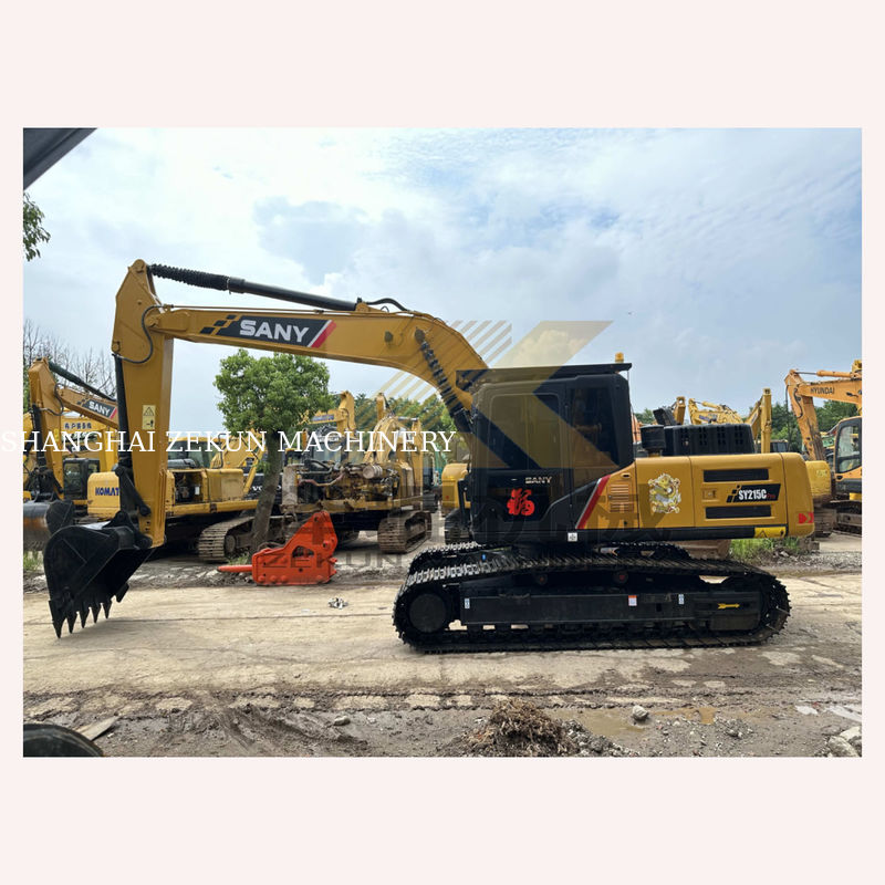 2023 Sany SY215C Pro Crawler Excavator 21 Tons Heavy Excavator con altra pompa idraulica