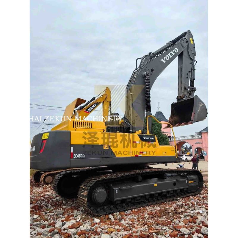 Escavatore Volvo Ec480DL usato con capacità di 1.77-3.8m3 e in buone condizioni