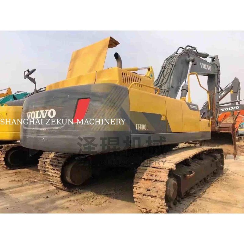 Escavatori Volvo Ec480dl di seconda mano con 4600 ore di lavoro e altri cilindri idraulici