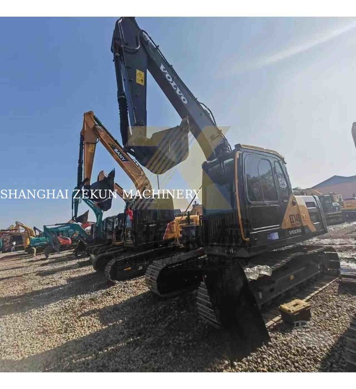 Volvo EC140DL escavatore usato ben mantenuto motore D3.8E 14 tonnellate di peso di esercizio