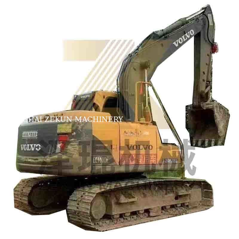Volvo EC140DL escavatore da 14 tonnellate con scarse ore di lavoro e cilindro idraulico resistente
