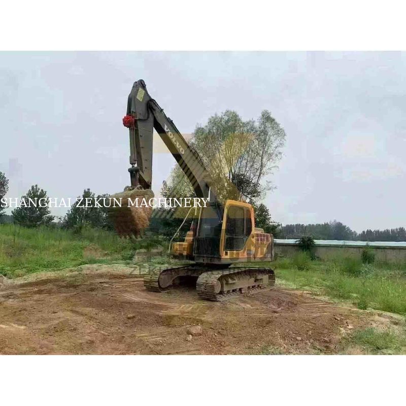 Volvo EC140DL escavatore da 14 tonnellate con scarse ore di lavoro e cilindro idraulico resistente
