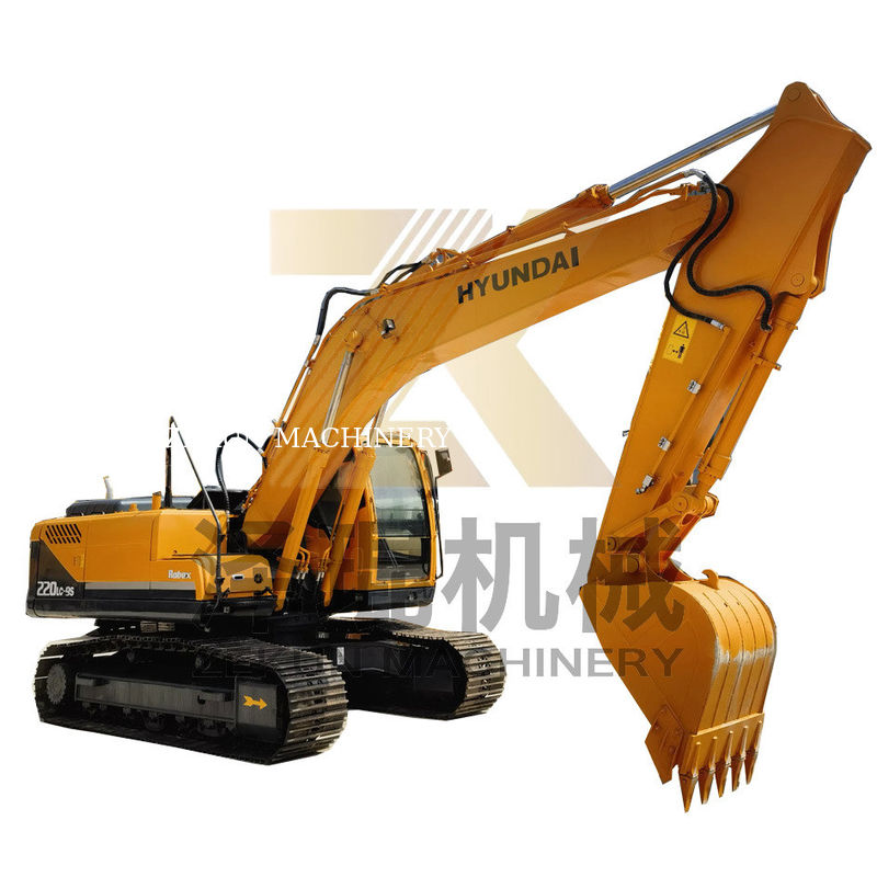 2019 Used Original Korea Hyundai 220 220-9 Digger con 22 tonnellate di peso operativo