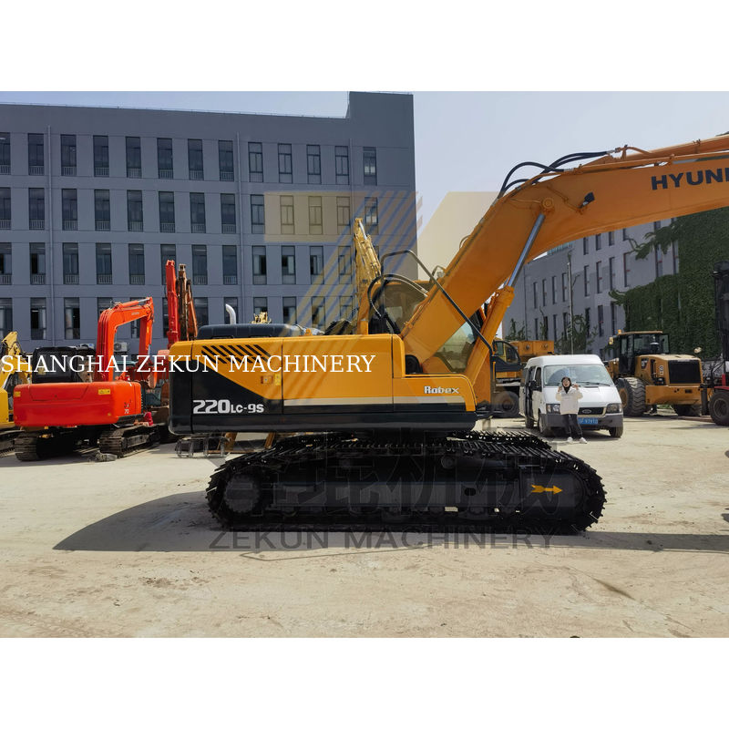 2019 Used Original Korea Hyundai 220 220-9 Digger con 22 tonnellate di peso operativo