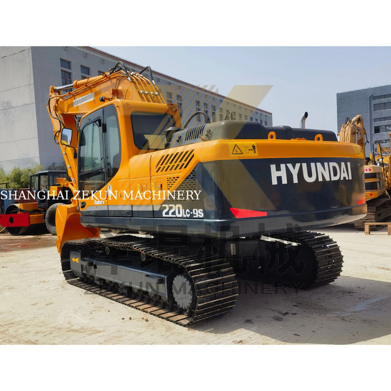 2019 Used Original Korea Hyundai 220 220-9 Digger con 22 tonnellate di peso operativo