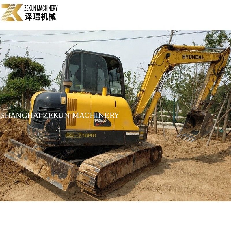 5.5Ton Hyundai Robex 55-7 escavatore con valvola idraulica 0.18m3 secchio