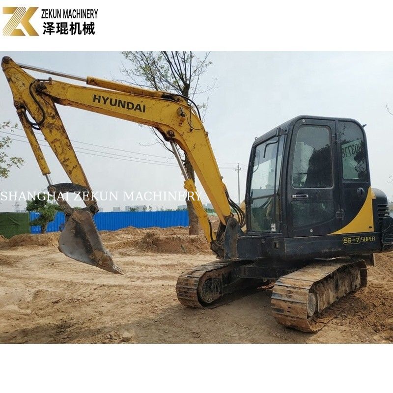 5.5Ton Hyundai Robex 55-7 escavatore con valvola idraulica 0.18m3 secchio
