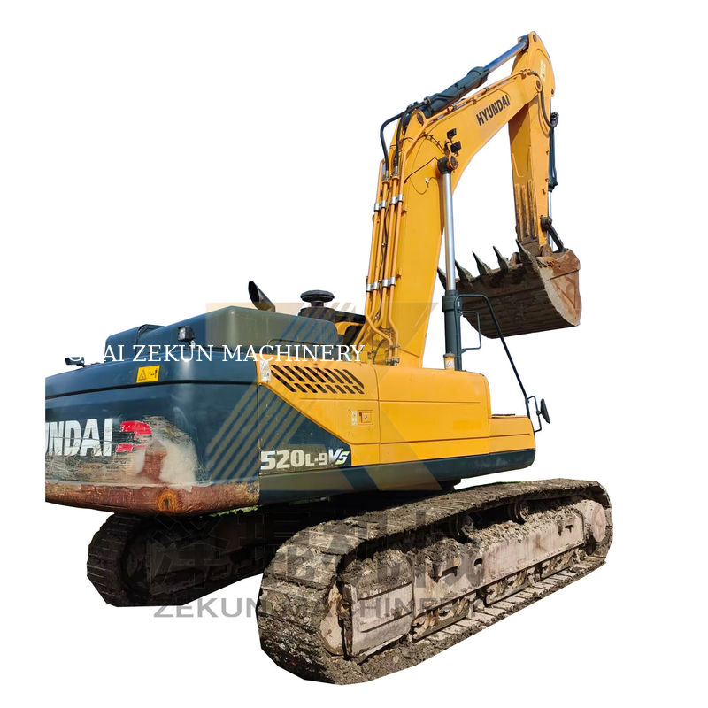 Hyundai 520-9VS usato Escavatore da 52 tonnellate con motore Cummins e pompa originale