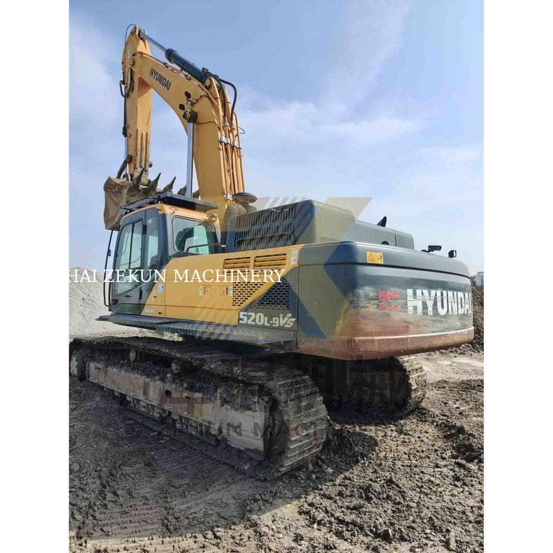 Hyundai 520-9VS usato Escavatore da 52 tonnellate con motore Cummins e pompa originale