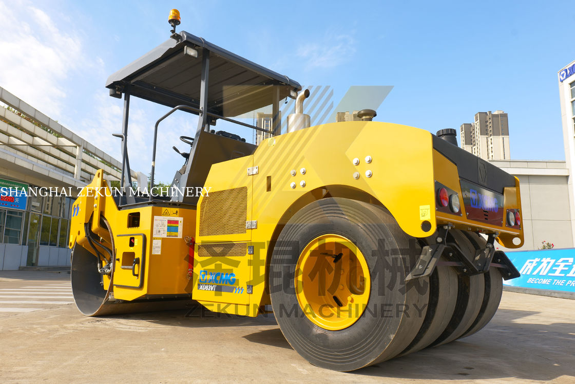 8 tonnellate di XCMG XD83VT doppio tamburo a rulli UE fase II attrezzature in vendita