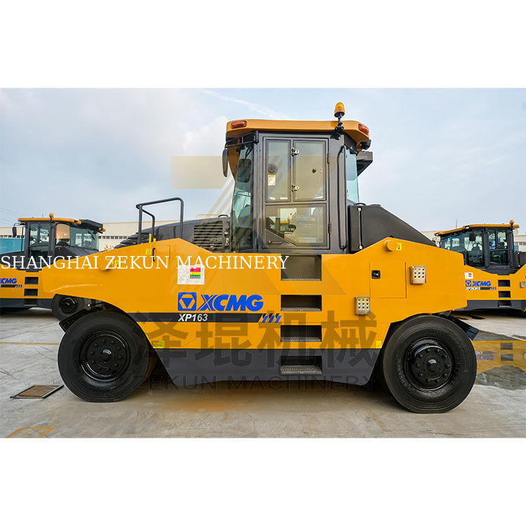13 tonnellate di pneumatici XCMG XP163 China Stage II Road Construction Equipment