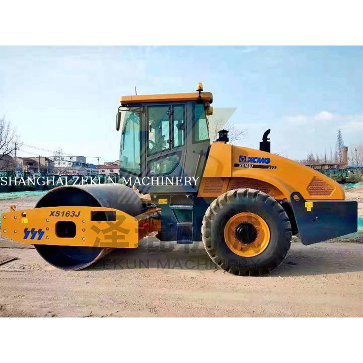 16 tonnellate XCMG XS163J single drum vibratory roller China Stage II