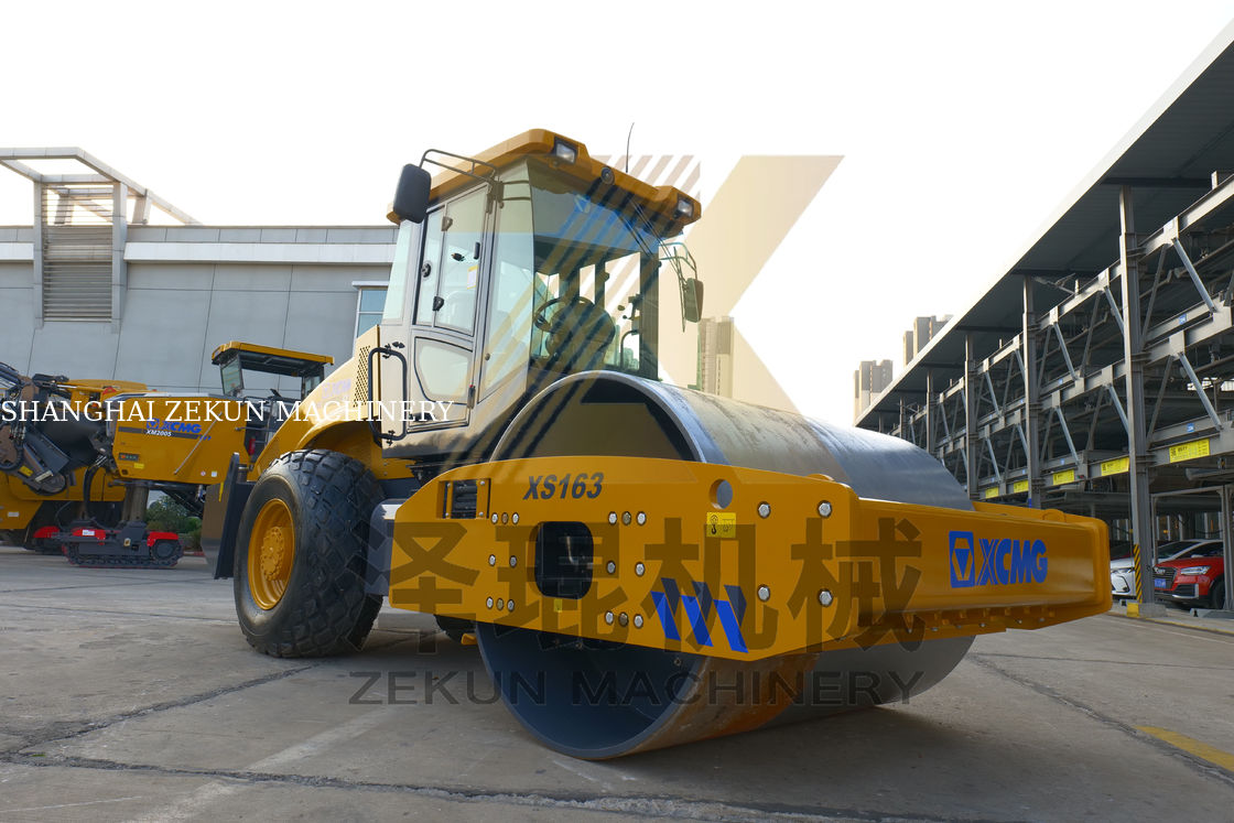 16 tonnellate XCMG XS163 Vibratory Roller China Stage II Equipment