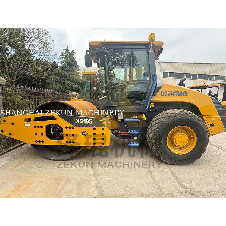 16 tonnellate XCMG XS165 Full Hydraulic Single Drum Roller EU Stage V