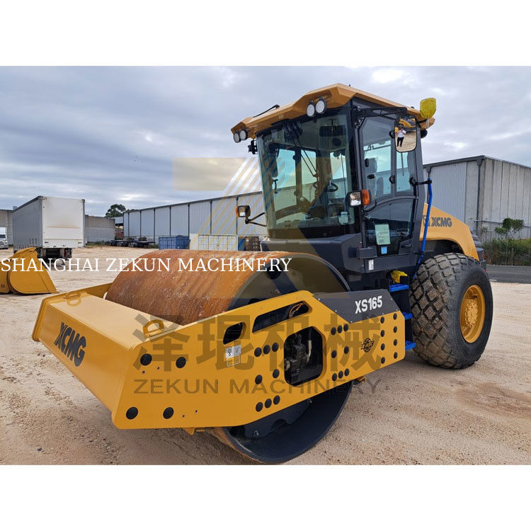 16 tonnellate XCMG XS165 Full Hydraulic Single Drum Roller EU Stage V