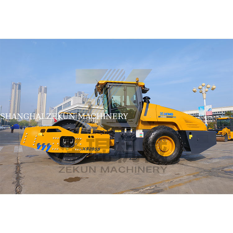 20T XCMG XS205S cilindro idraulico a tamburo singolo.