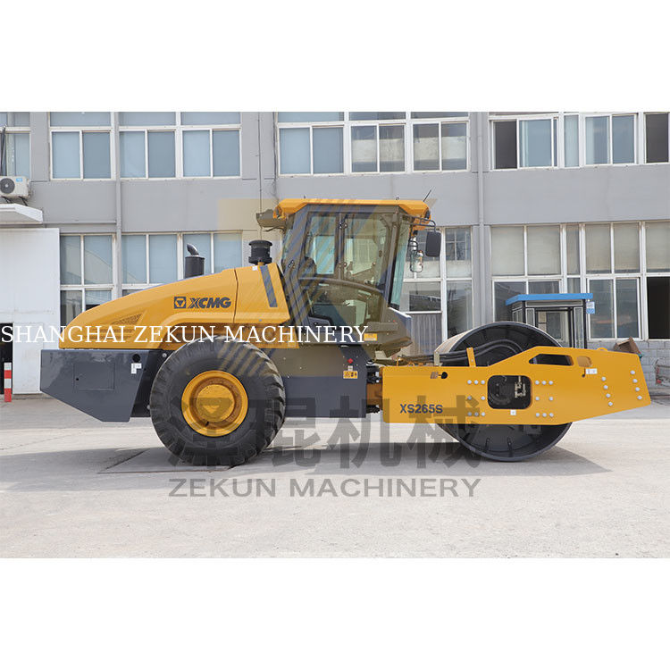 26T XCMG XS265S cilindro idraulico a tamburo singolo.