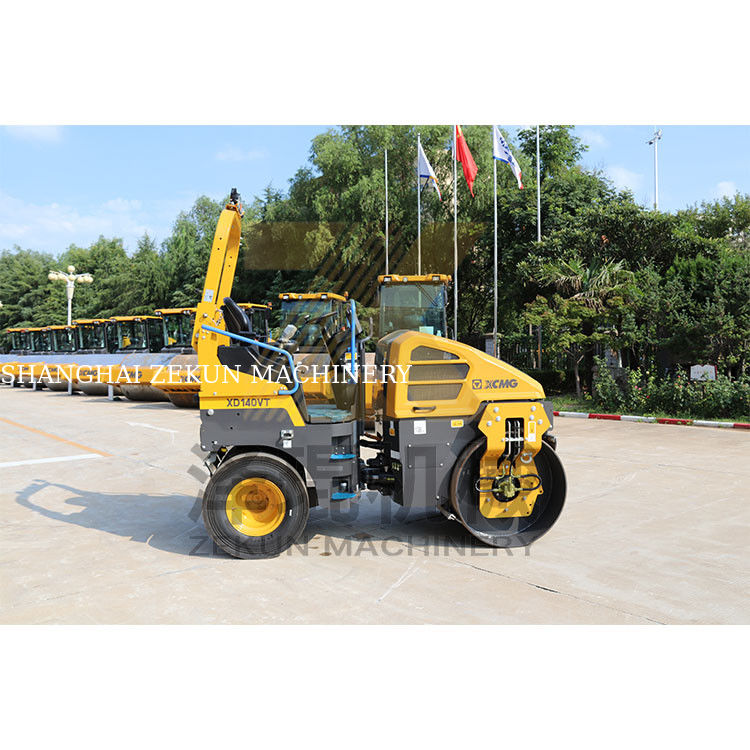 4 tonnellate XCMG XD140VT Vibratory Roller EU Stage V EPA Stage 4F