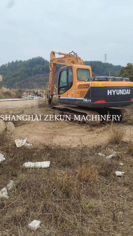 2015 Hyundai R150-9 escavatore con martello e 5.300 ore di lavoro aumentare la produttività