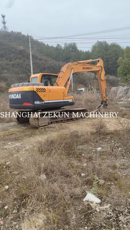 2015 Hyundai R150-9 escavatore con martello e 5.300 ore di lavoro aumentare la produttività