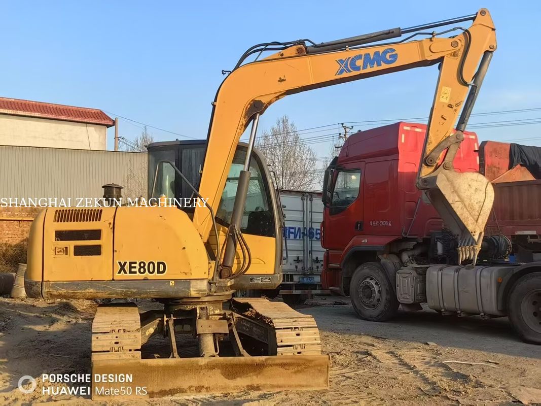 2018 XCMG XE80D 8-Ton Crawler Escavator ¥ 8.568 ore in vendita