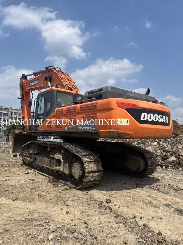 Usato Doosan DX500LC-9C escavatore 800 giri al minuto Potenza e altezza massima di scavo 11