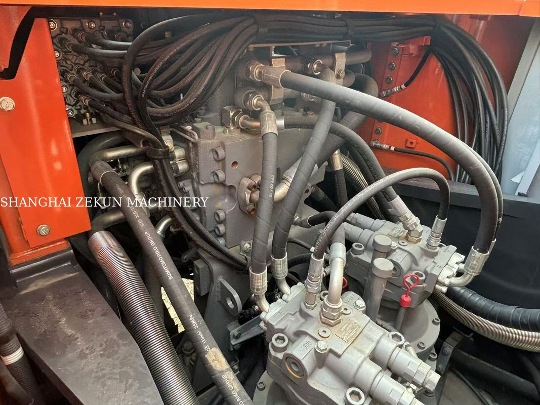 Escavatore Hitachi ZX520LCH 2024 Sbraccio massimo a livello del suolo 12 Cilindrata 15,68 L per il prossimo progetto