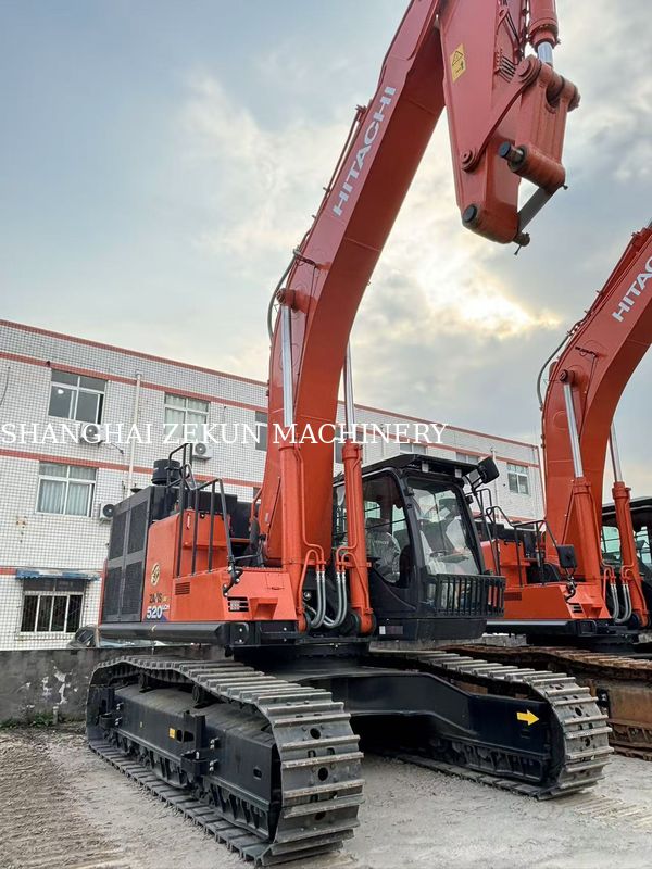 Escavatore Hitachi ZX520LCH 2024 Sbraccio massimo a livello del suolo 12 Cilindrata 15,68 L per il prossimo progetto