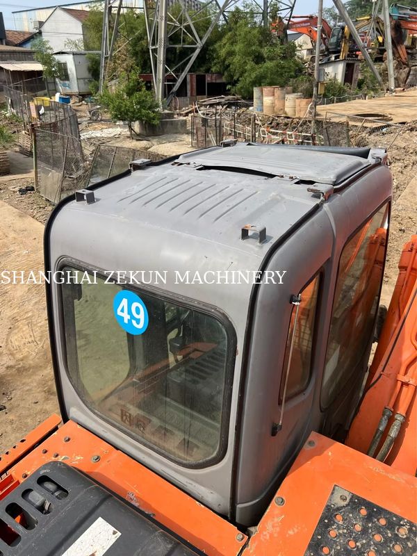 Escavatore usato Hitachi ZX130-6 Con 11053hrs 4.6m Lunghezza del boom 34.3 MPa Pressione idraulica