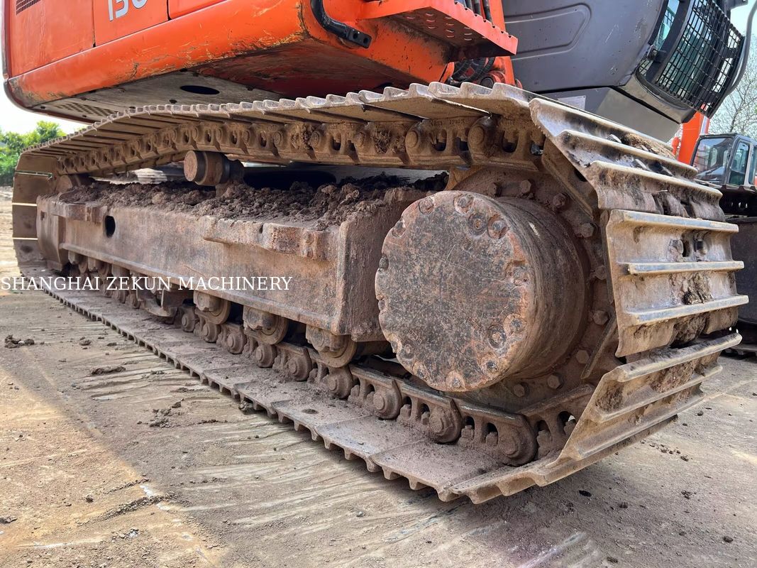 Escavatore usato Hitachi ZX130-6 Con 11053hrs 4.6m Lunghezza del boom 34.3 MPa Pressione idraulica