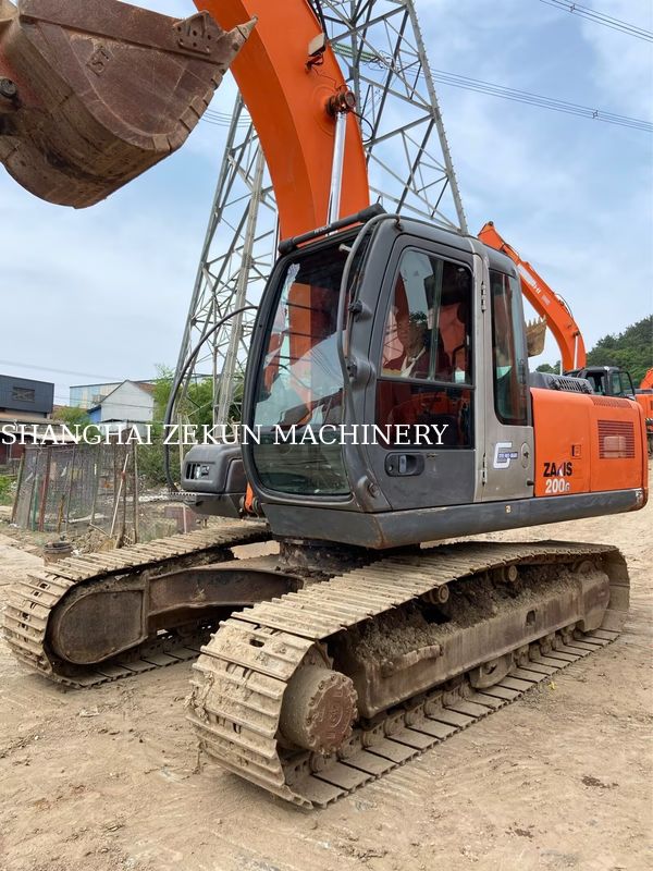 Escavatore usato Hitachi ZX200-3G Con 11050hrs Lunghezza del braccio 2,94 M Lunghezza del boom 5,7 M