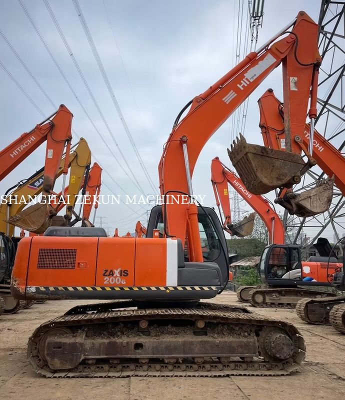 11051 ore Escavatore Hitachi ZX200-3G con capacità benna 0,8 – 1,0 M3